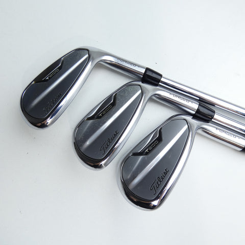 Used Titleist T200 2021 Iron Set / 6 - PW + 48° / Stiff Flex