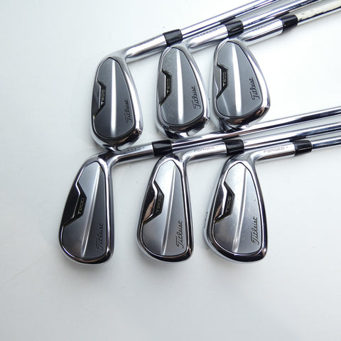 Used Titleist T200 2021 Iron Set / 6 - PW + 48° / Stiff Flex