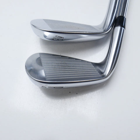 Used Titleist T200 2021 Iron Set / 7 - PW + 48° / Stiff Flex