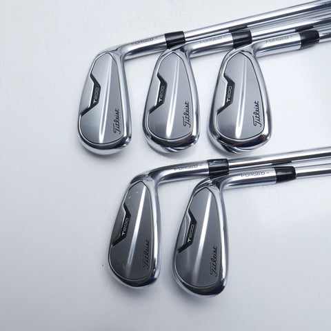 Used Titleist T200 2021 Iron Set / 7 - PW + 48° / Stiff Flex