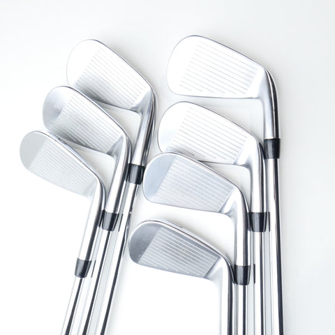 Used Titleist T200 2021 & T100s 2021 Iron Set / 4 - PW / Stiff Flex / Left-Hand