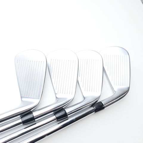 Used Titleist T200 2021 & T100s 2021 Iron Set / 4 - PW / Stiff Flex / Left-Hand