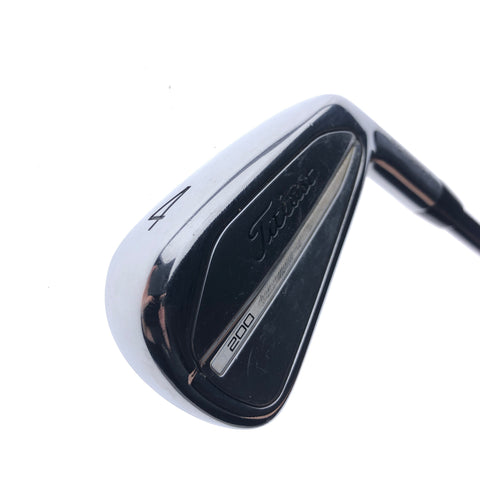 Used Titleist T200 2023 4 Iron / 23.0 Degrees / Stiff Flex