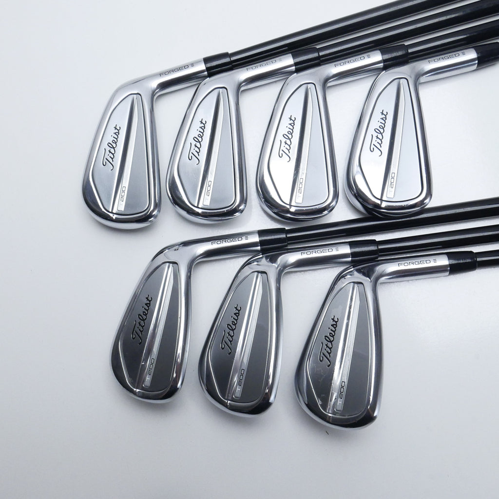 Used Titleist T200 2023 Iron Set / 4 - PW / Regular Flex