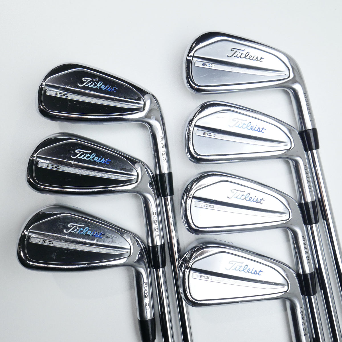 Used Titleist T200 2023 Iron Set / 4 - PW / Stiff Flex