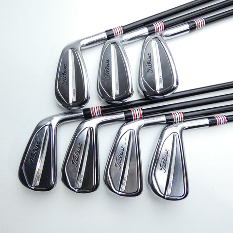 Used Titleist T200 2023 Iron Set / 4 - PW / Stiff Flex