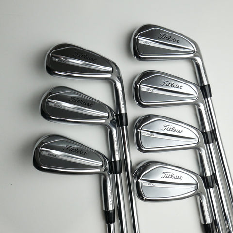 Used Titleist T200 2023 Iron Set / 5 - PW + 48° / Stiff Flex