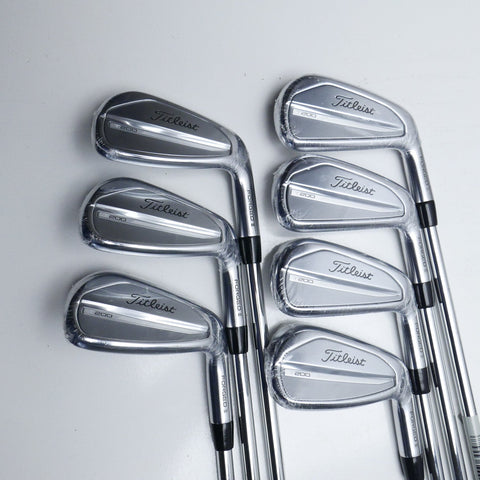 Used Titleist T200 2023 Iron Set / 5 - PW + 48° / Stiff Flex