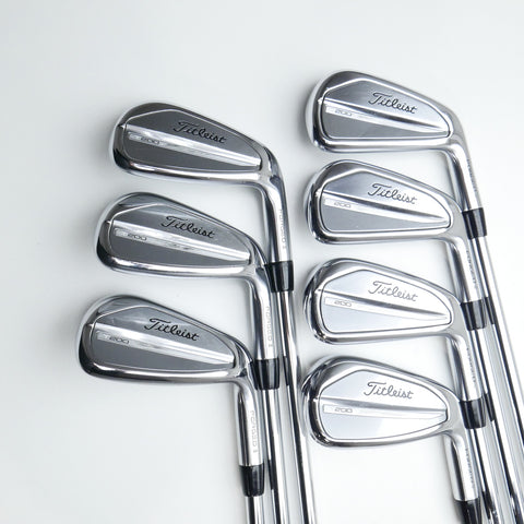 Used Titleist T200 2023 Iron Set / 5 - PW + 48° / Stiff Flex