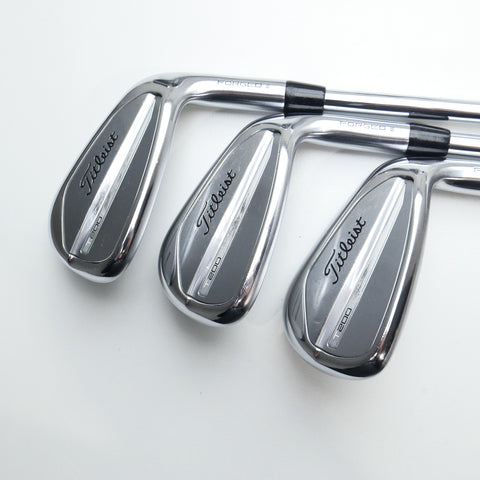 Used Titleist T200 2023 Iron Set / 5 - PW + 48° / Stiff Flex