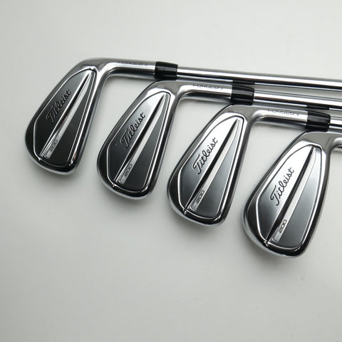 Used Titleist T200 2023 Iron Set / 5 - PW + 48° / Stiff Flex