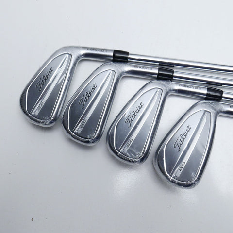 Used Titleist T200 2023 Iron Set / 5 - PW + 48° / Stiff Flex