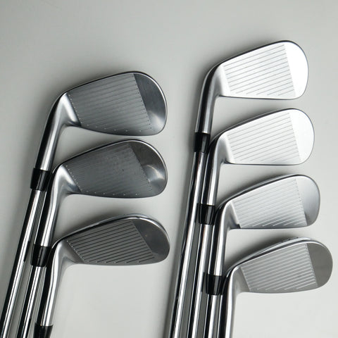 Used Titleist T200 2023 Iron Set / 5 - PW + 48° / Stiff Flex