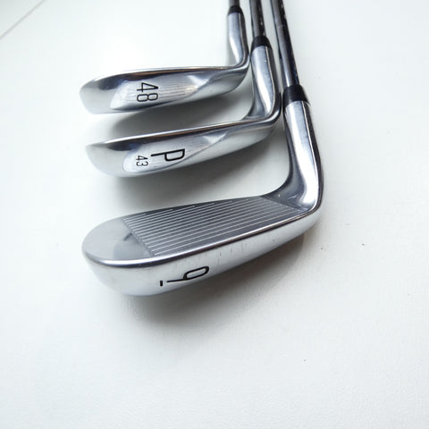 Used Titleist T200 2023 Iron Set / 5 - PW + 48° / Stiff Flex
