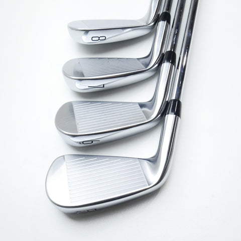 Used Titleist T200 2023 Iron Set / 5 - PW + 48° / Stiff Flex