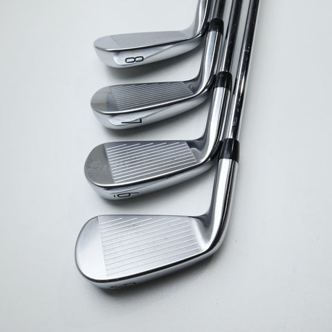 Used Titleist T200 2023 Iron Set / 5 - PW + 48° / Stiff Flex