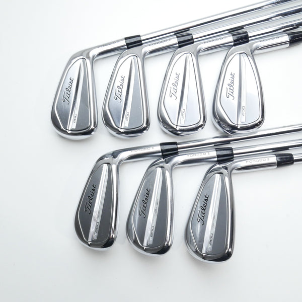 Used Titleist T200 2023 Iron Set / 5 - PW + 48° / Stiff Flex