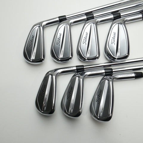 Used Titleist T200 2023 Iron Set / 5 - PW + 48° / Stiff Flex