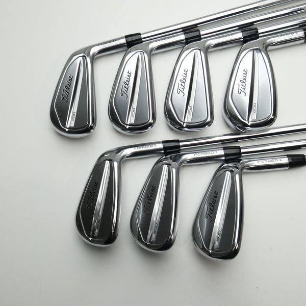 Used Titleist T200 2023 Iron Set / 5 - PW + 48° / Stiff Flex
