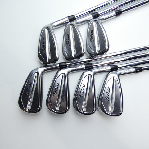 Used Titleist T200 2023 Iron Set / 5 - PW + 48° / Stiff Flex