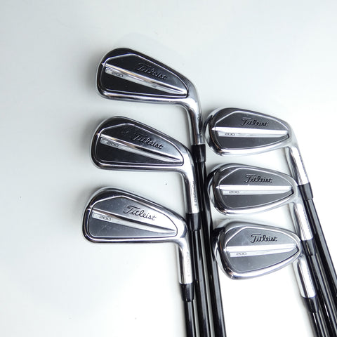 Used Titleist T200 2023 Iron Set / 5 - PW / Regular Flex