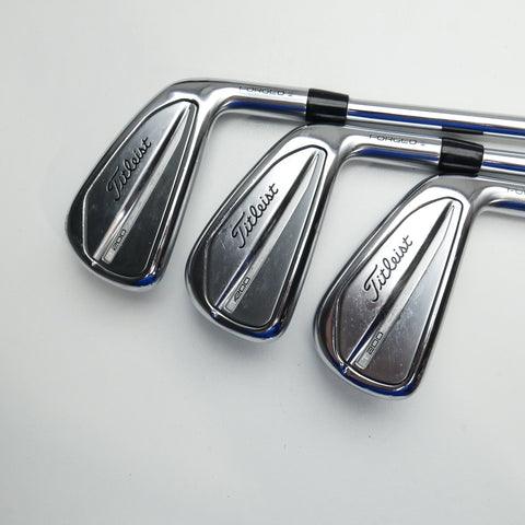 Used Titleist T200 2023 Iron Set / 5 - PW / Stiff Flex