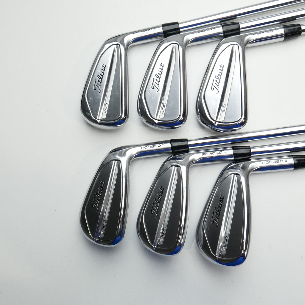 Used Titleist T200 2023 Iron Set / 5 - PW / Stiff Flex