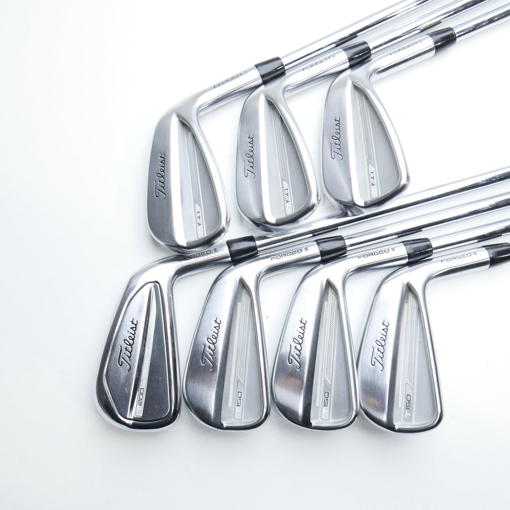 Used Titleist T200 2023 & T150 2023 Combo Iron Set / 4 - PW / X-Stiff Flex