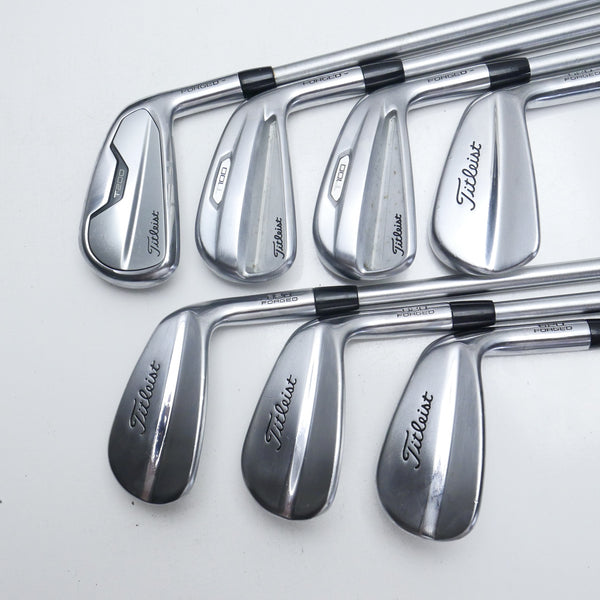 Used Titleist T200 '21 & T100 '21 & 620 MB Iron Set / 4 - PW / X-Stiff Flex