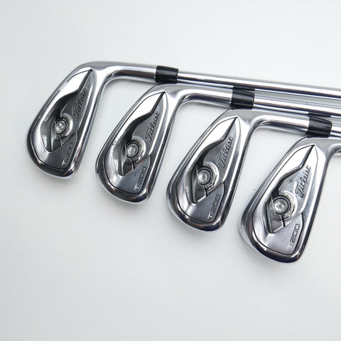 Used Titleist T200 Iron Set / 4 - PW + 48° / Stiff Flex
