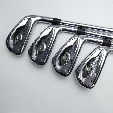 Used Titleist T200 Iron Set / 4 - PW + 48° / Stiff Flex