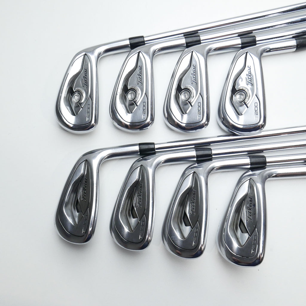 Used Titleist T200 Iron Set / 4 - PW + 48° / Stiff Flex
