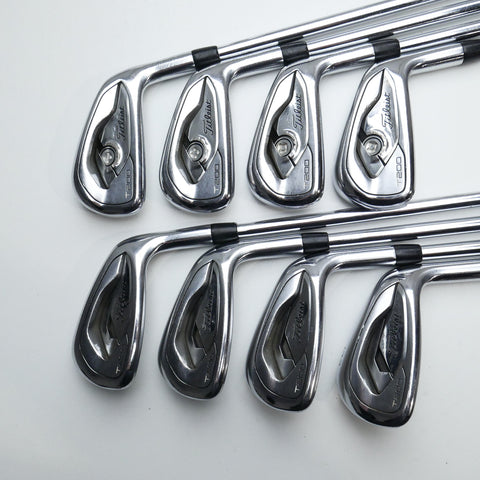 Used Titleist T200 Iron Set / 4 - PW + 48° / Stiff Flex