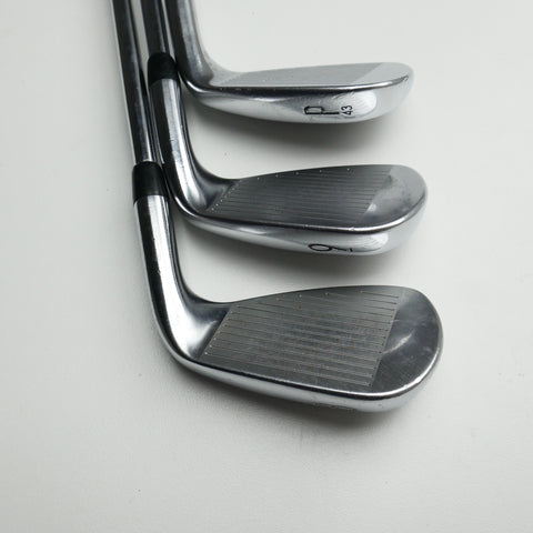 Used Titleist T200 Iron Set / 4 - PW / Stiff Flex / Left-Handed
