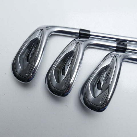 Used Titleist T200 Iron Set / 5 - PW + 48° / Regular Flex