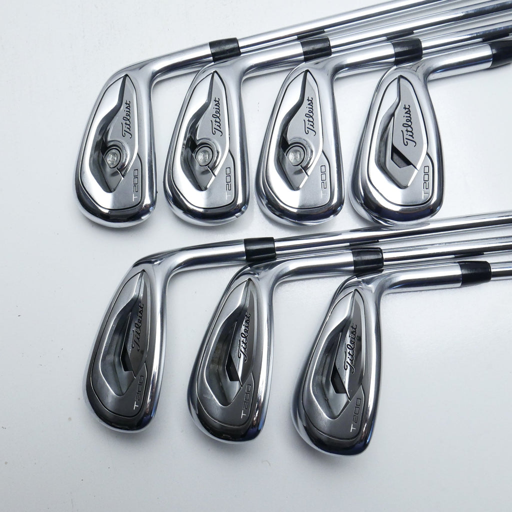 Used Titleist T200 Iron Set / 5 - PW + 48° / Regular Flex