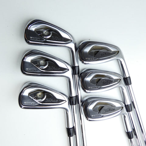 Used Titleist T200 Iron Set / 5 - PW / Regular Flex