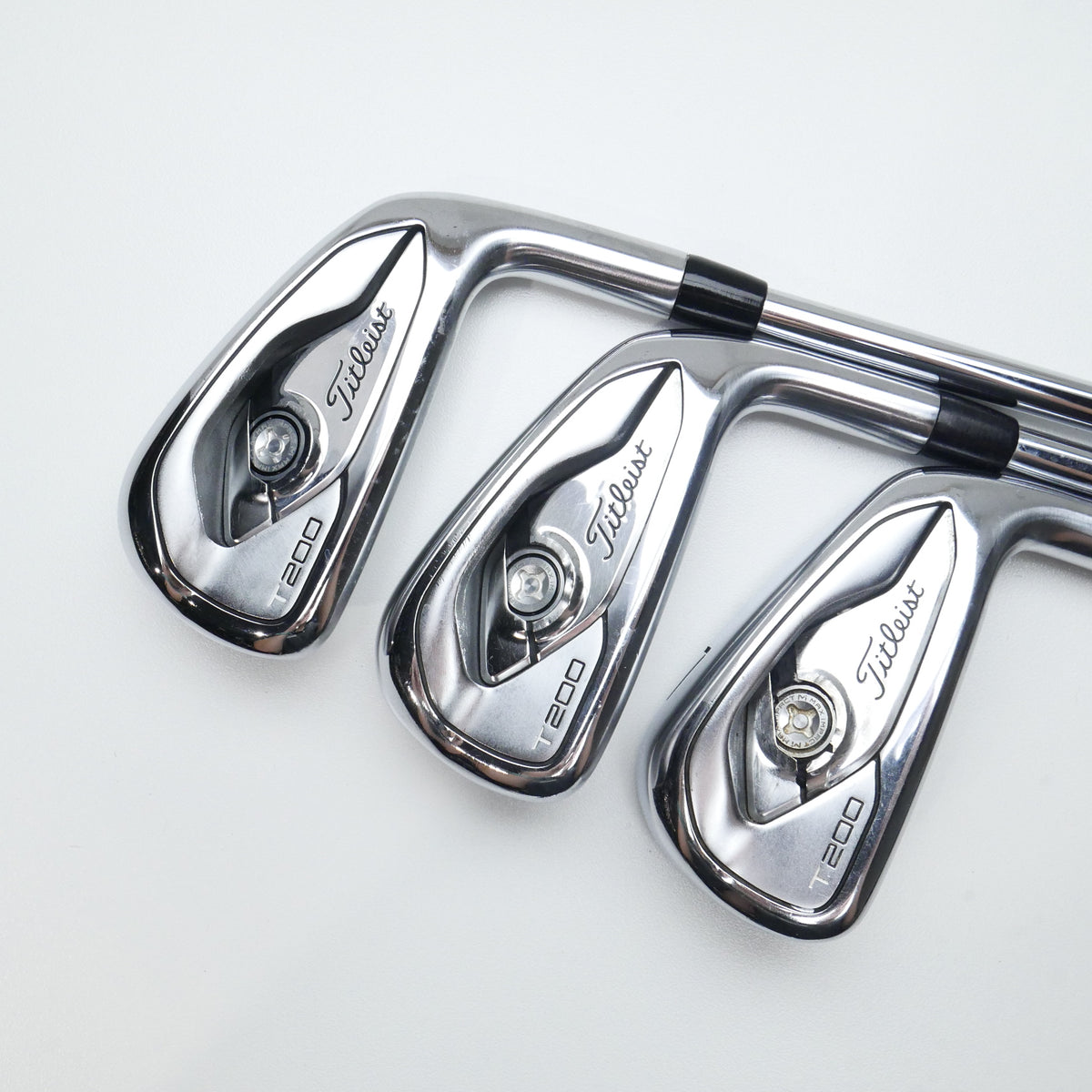 Used Titleist T200 Iron Set / 5 - PW / Regular Flex
