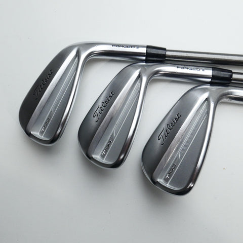 Used Titleist T200 & T100 2023 Combo Iron Set / 5 - PW / Stiff Flex