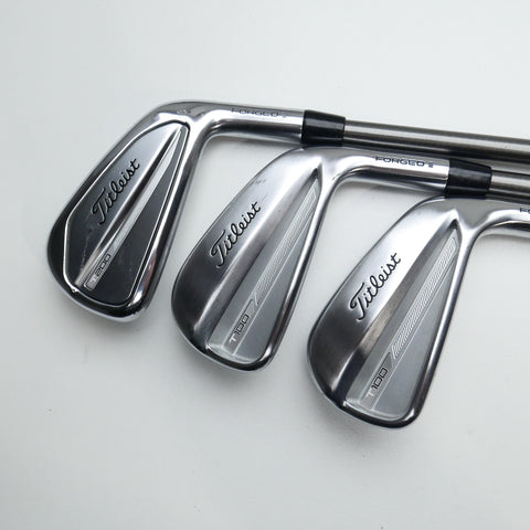 Used Titleist T200 & T100 2023 Combo Iron Set / 5 - PW / Stiff Flex