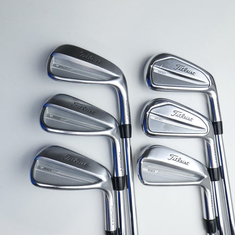 Used Titleist T200 & T150 2023 Iron Set / 5 - PW / Stiff Flex