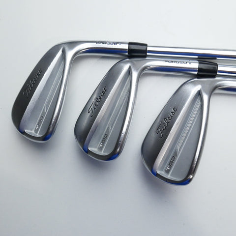 Used Titleist T200 & T150 2023 Iron Set / 5 - PW / Stiff Flex