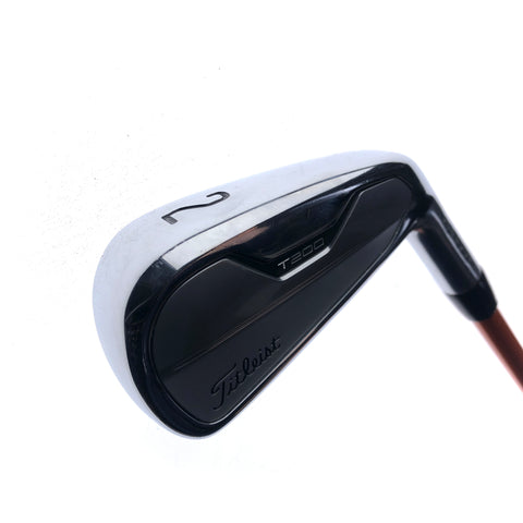 Used Titleist T200 Utility 2 Hybrid / 17 Degrees / TOUR AD Stiff Flex