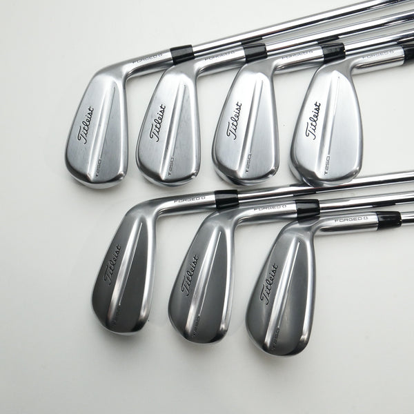 Used Titleist T250 2025 Iron Set / 5 - PW + 48° / Regular Flex