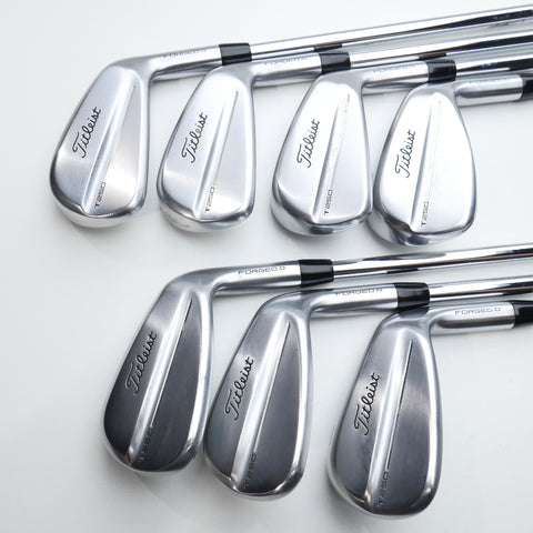 Used Titleist T250 2025 Iron Set / 5 - PW + 48° / Regular Flex