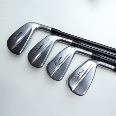 Used Titleist T250 2025 Iron Set / 5 - PW + 48° / X-Stiff Flex