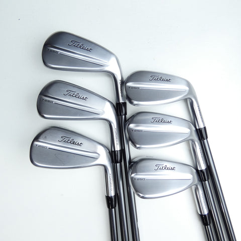Used Titleist T250 2025 Iron Set / 6 - PW + 48° / Senior Flex