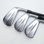 Used Titleist T250 Launch Spec Iron Set / 5 - PW / Stiff Flex / Synyster 90