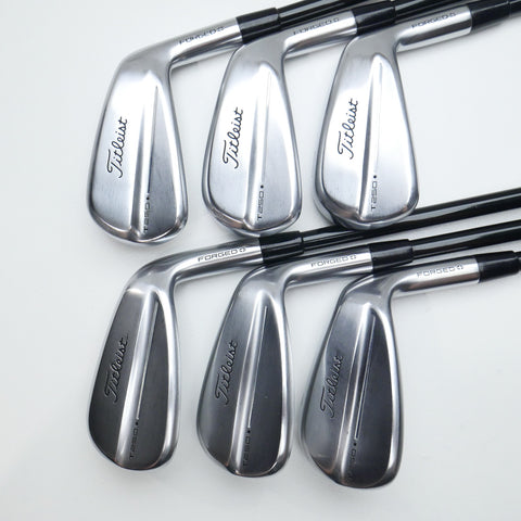 Used Titleist T250 Launch Spec Iron Set / 5 - PW / Stiff Flex / Synyster 90
