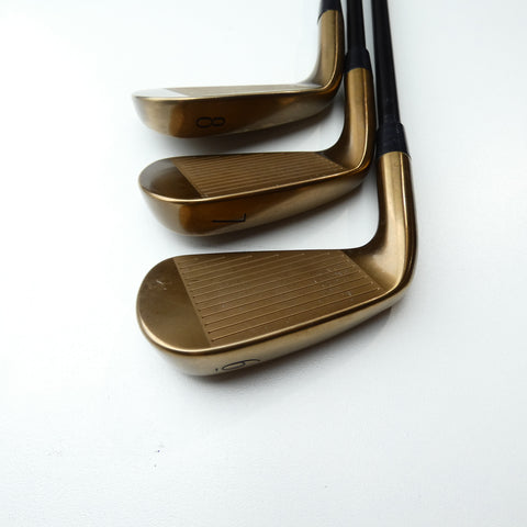 Used Titleist T250 Oil Can Iron Set / 6 - PW + 48° / Stiff Flex